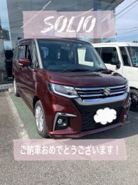 M様 ソリオご納車です！！